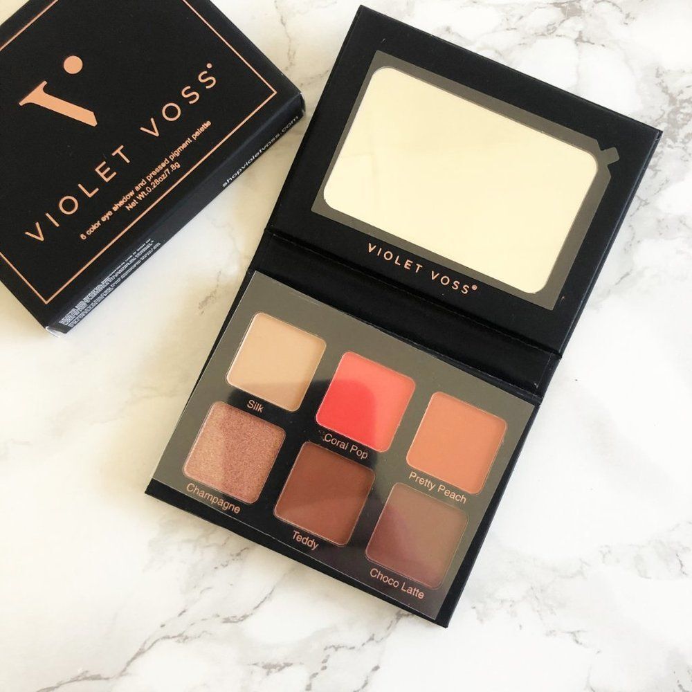 NIB Coral Pop 6-Color Eyeshadow Palette - Violet Voss - Picture 6 of 8